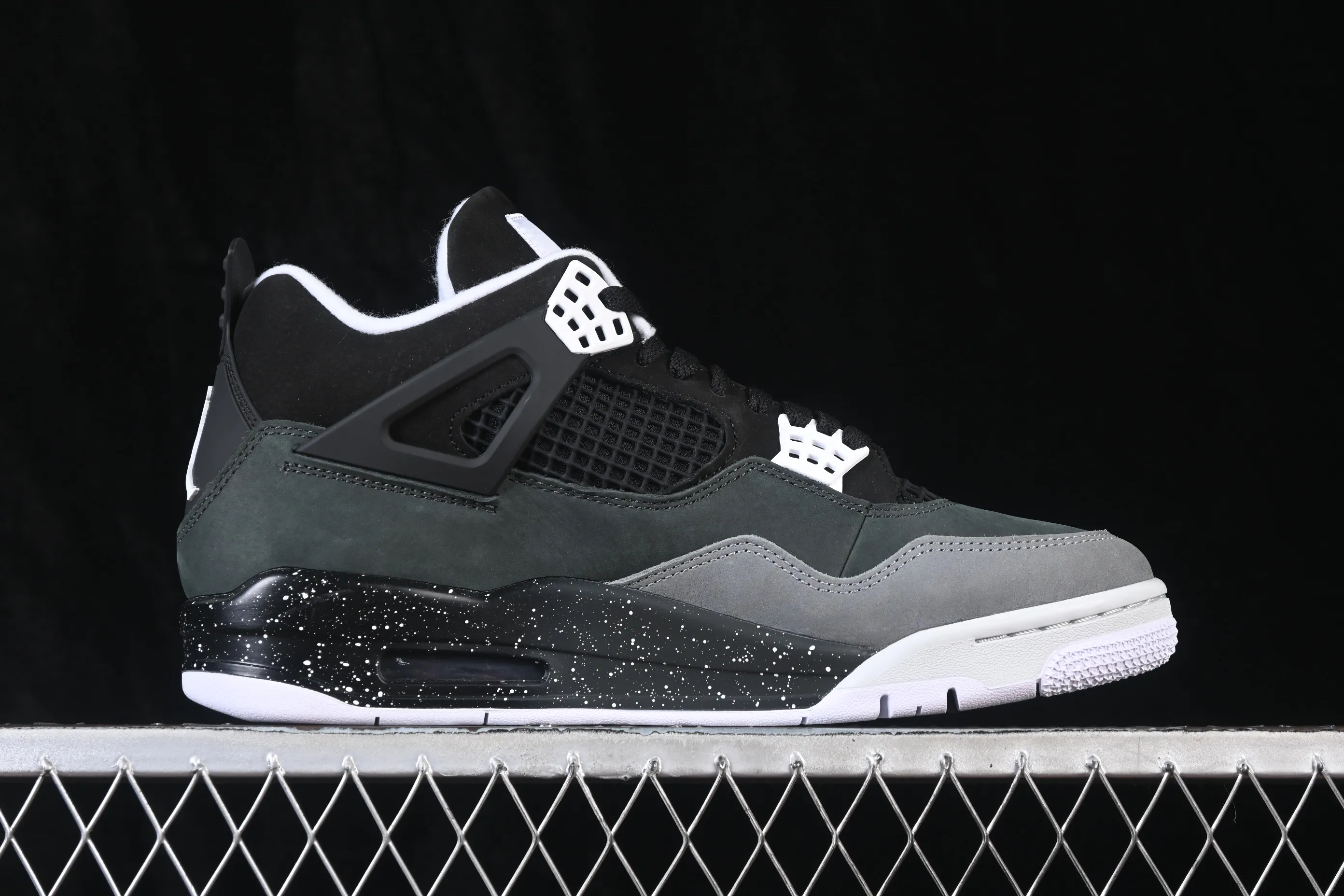 All categories Air Jordan Jordan series basketball shoes Air Jordan 4 LJR version Air Jordan 4 "Fear" AJ4 Joe 4 fear suit replica basketball shoes FQ8138-002
